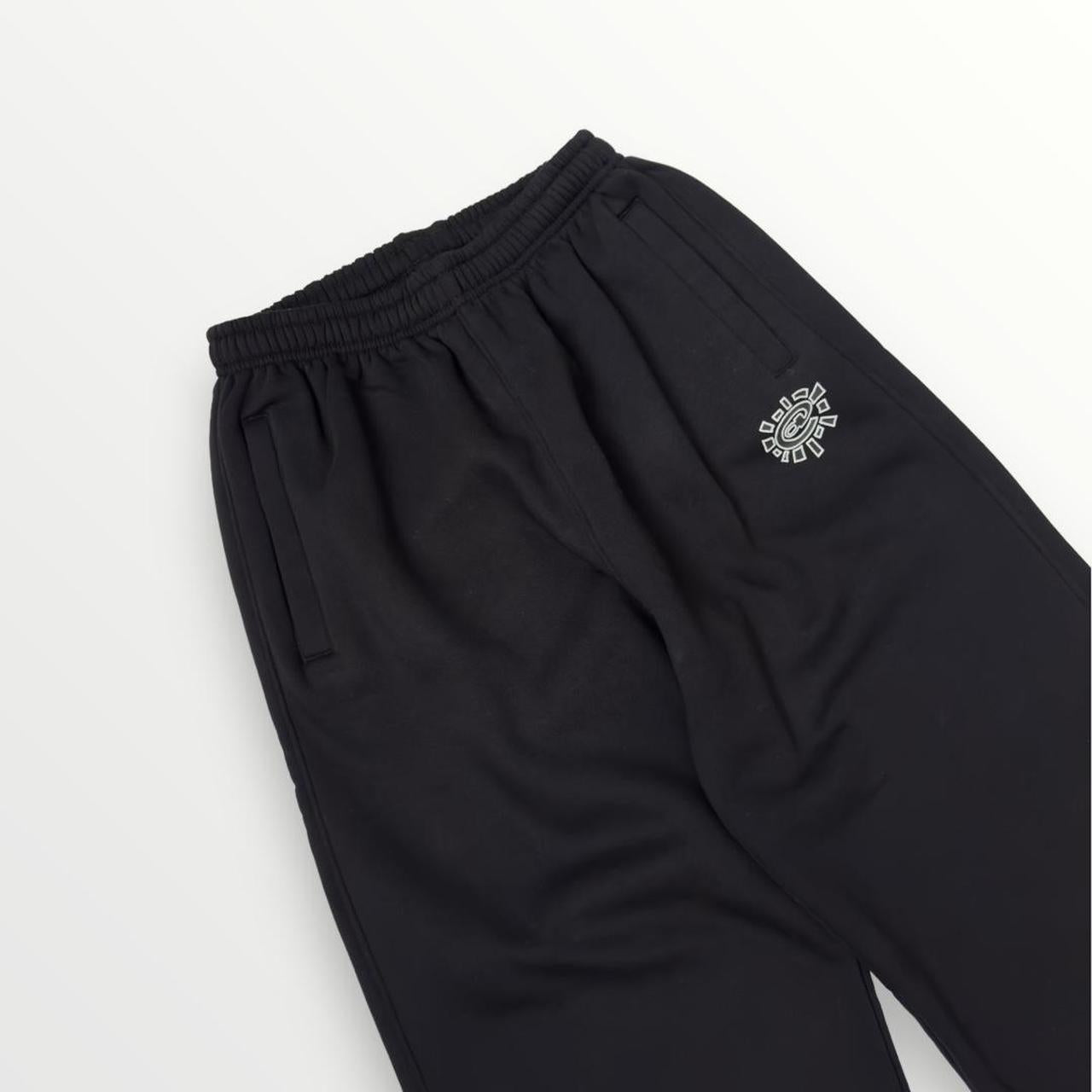 ADWYSD Relaxed No Cuff Joggers In Black