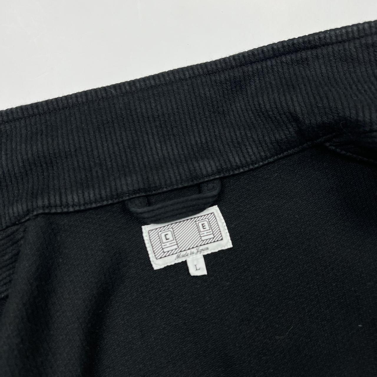 Cav Empt Fine Corduroy Zip Up Jacket In Black