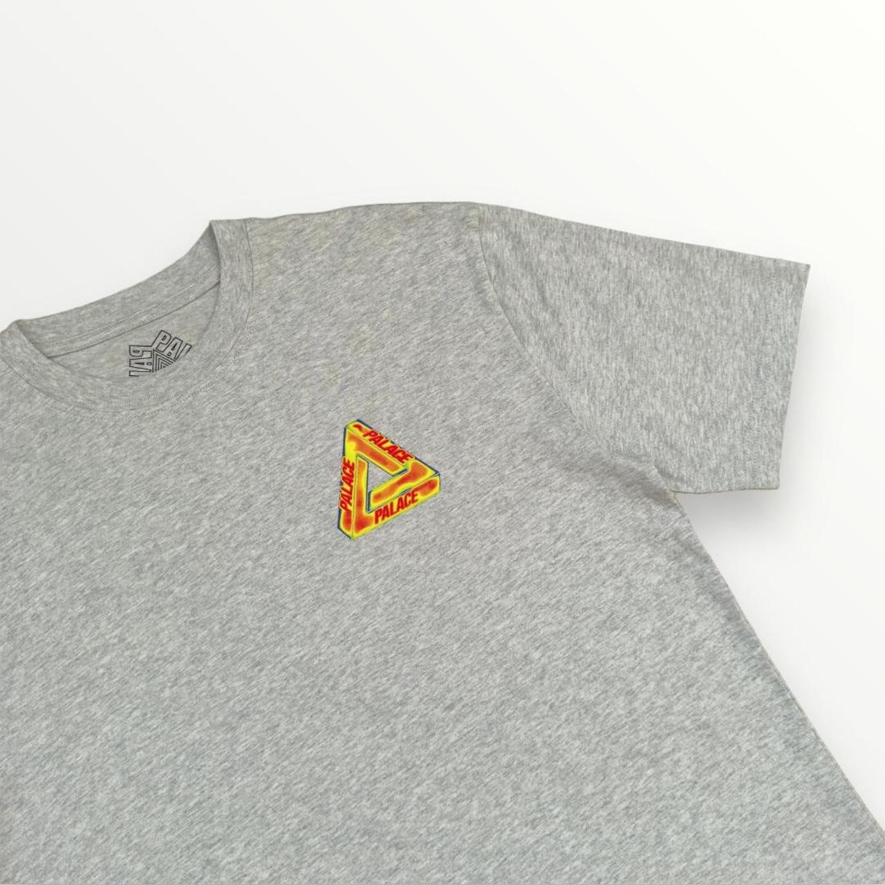 Palace Heat Sensi T-Shirt In Grey Marl