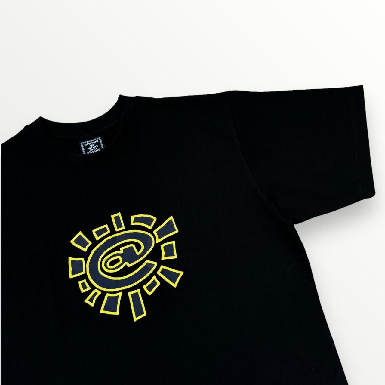 ADWYSD @Sun T-Shirt In Black