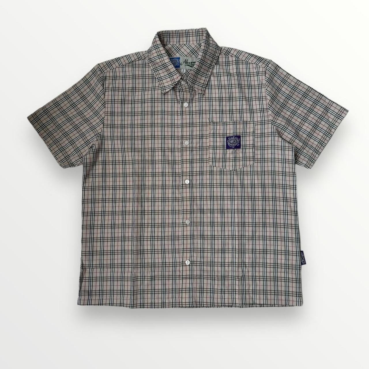 ADWYSD Plaid Shirt In Beige