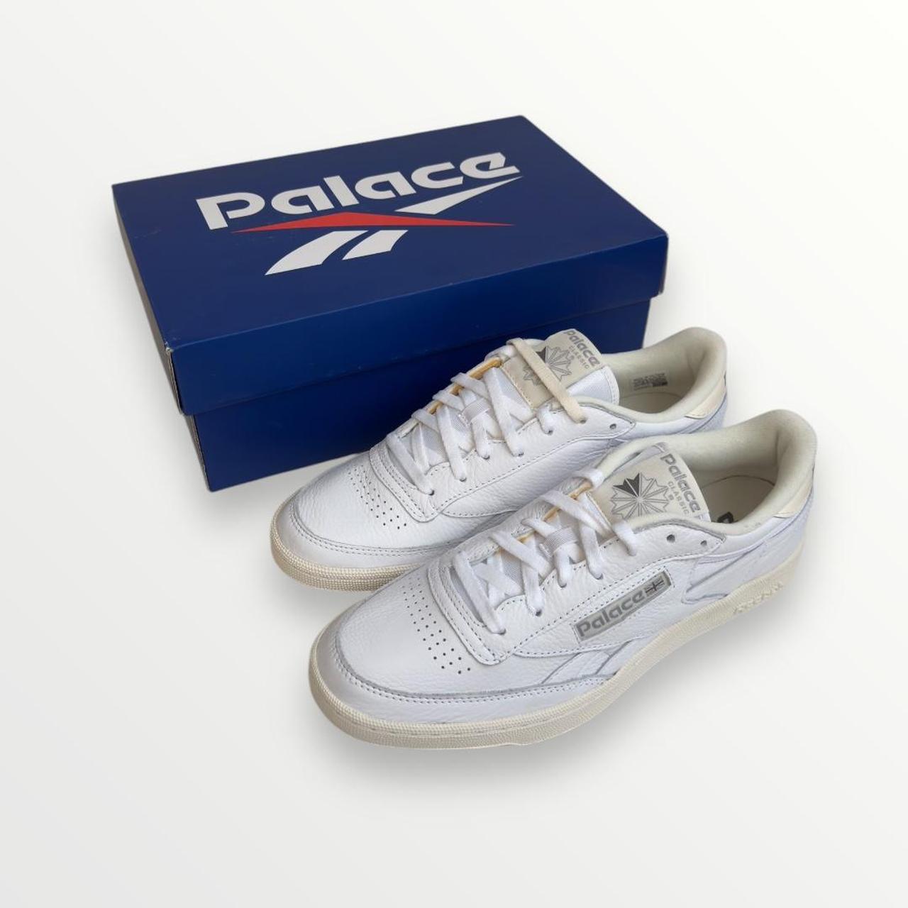 Palace x Reebok Club C Revenge Trainers In White