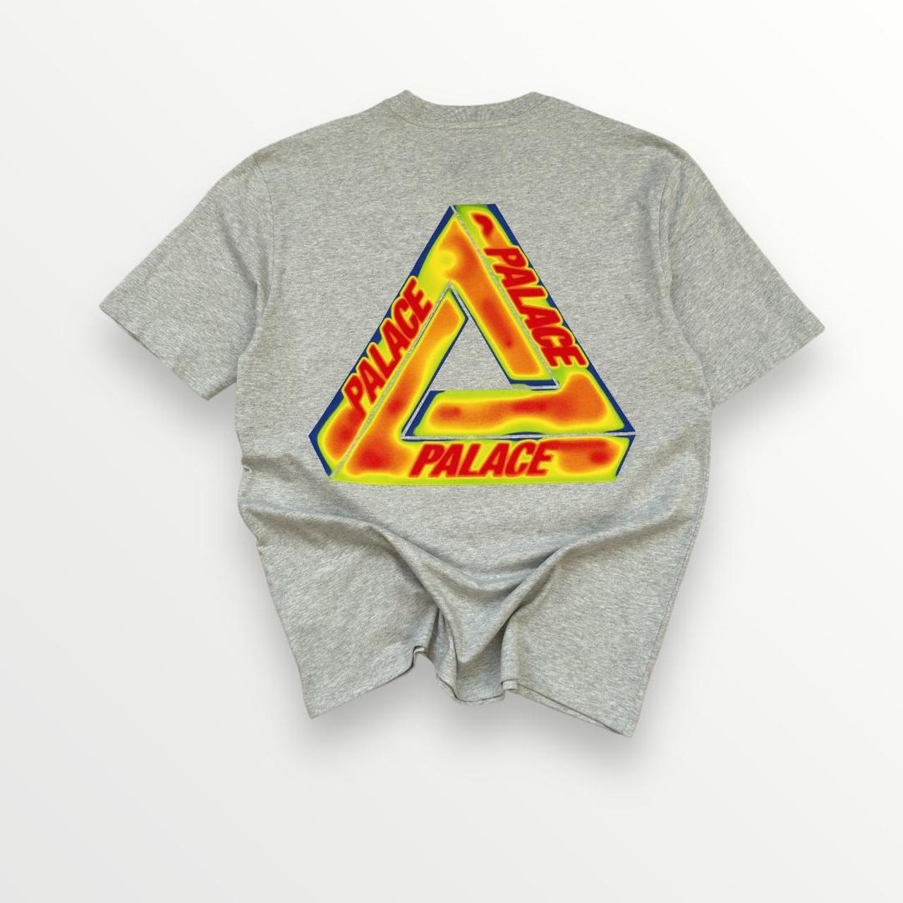 Palace Heat Sensi T-Shirt In Grey Marl