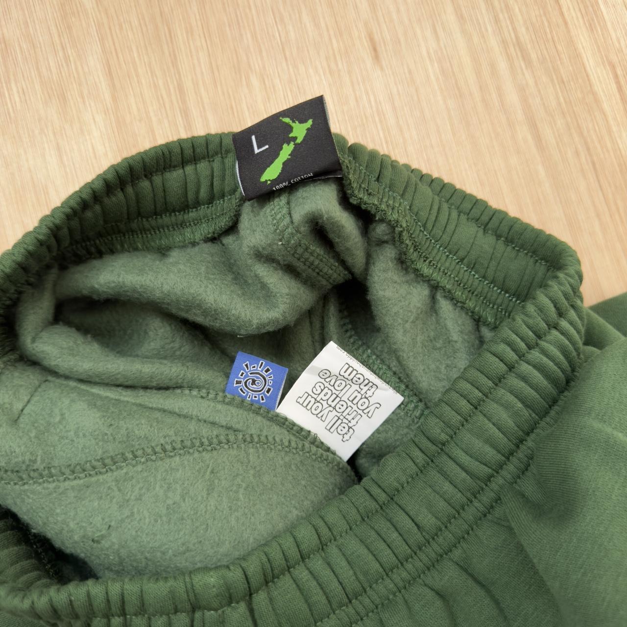 ADWYSD Relaxed Jogger Shorts In Forest Green