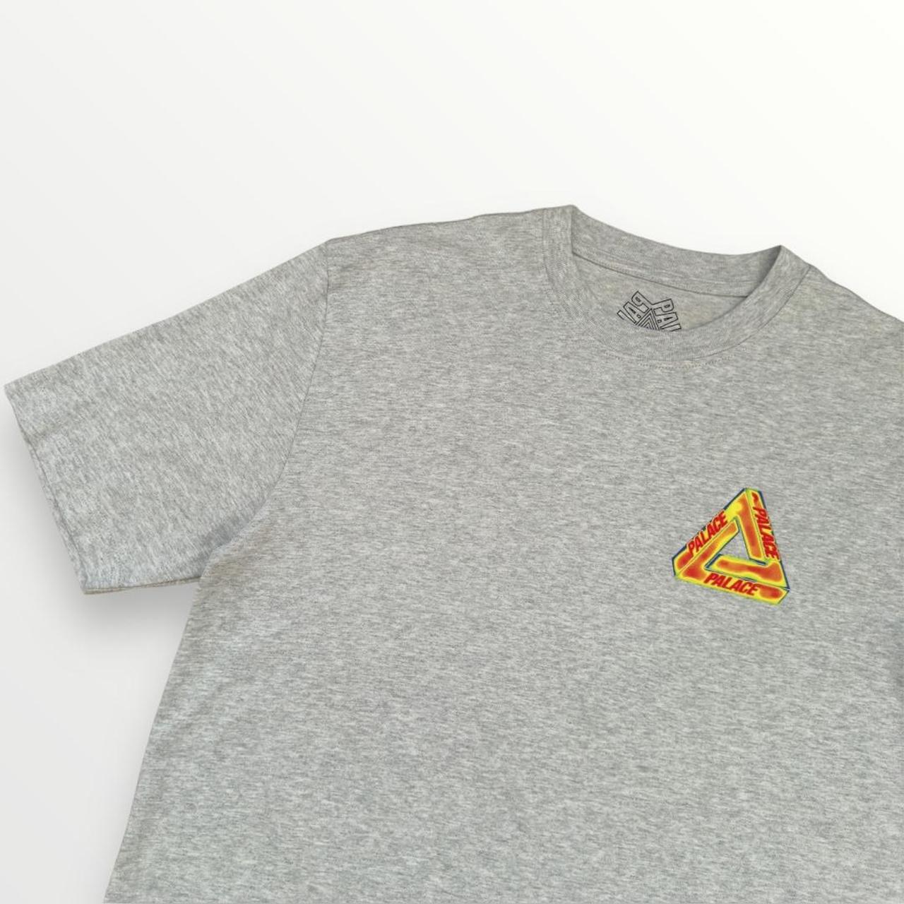 Palace Heat Sensi T-Shirt In Grey Marl