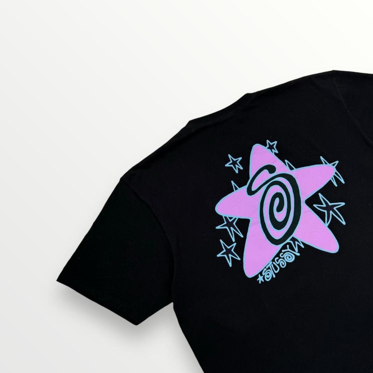 Stussy Galaxy Graphic T-Shirt In Black