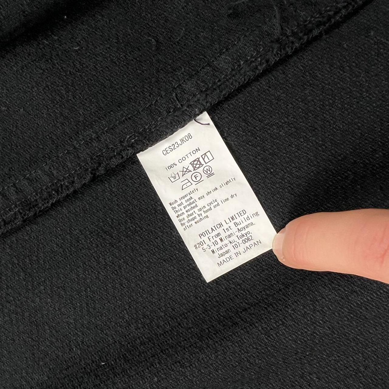 Cav Empt Fine Corduroy Zip Up Jacket In Black
