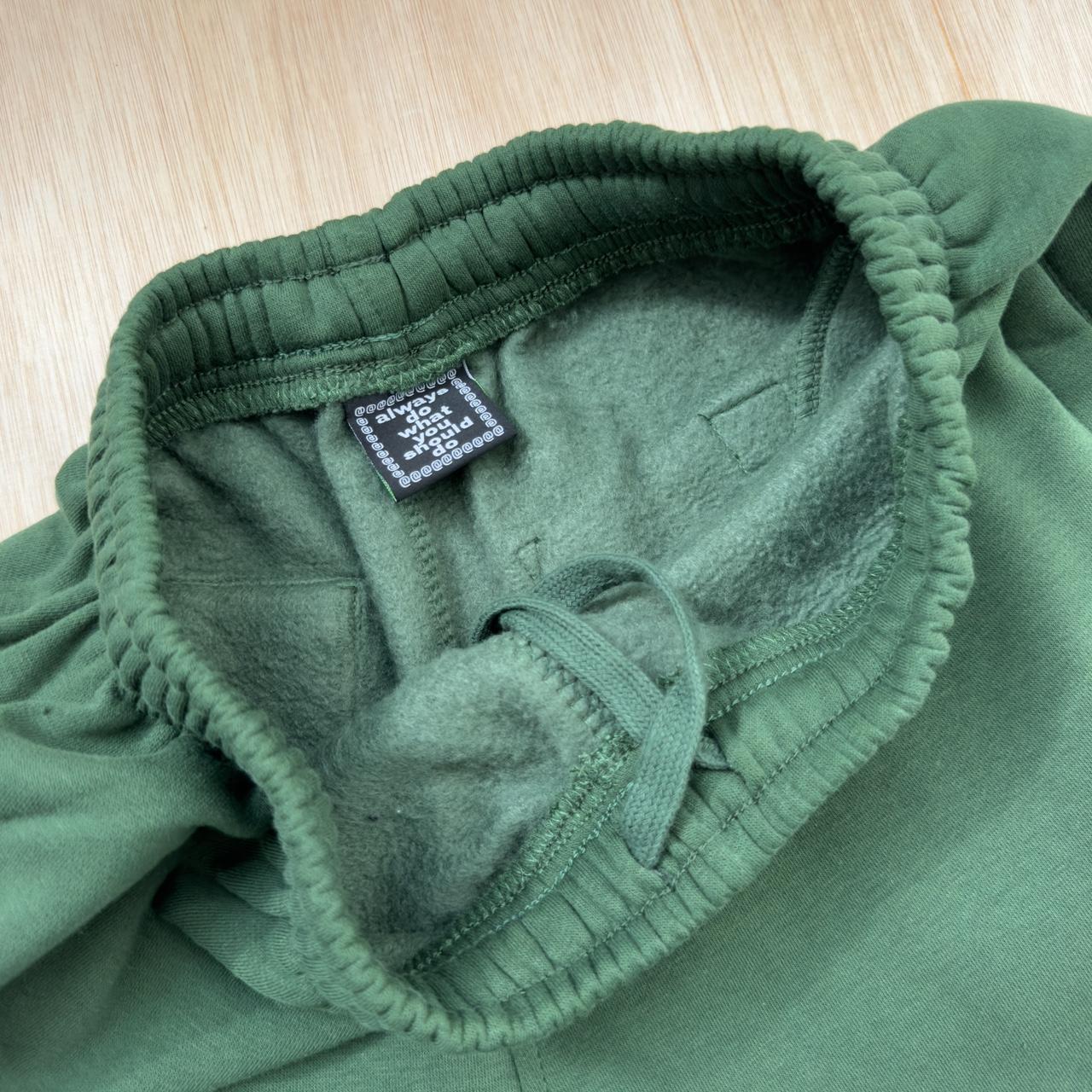 ADWYSD Relaxed Jogger Shorts In Forest Green