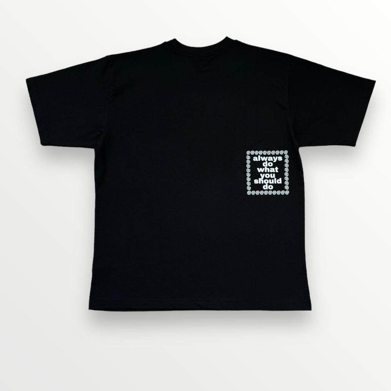 ADWYSD @Sun T-Shirt In Black