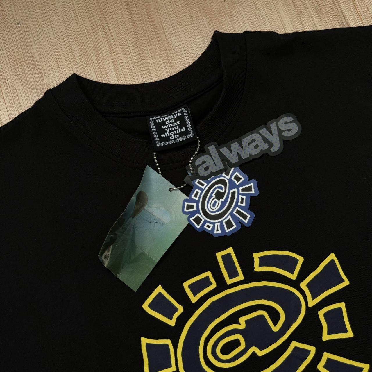 ADWYSD @Sun T-Shirt In Black
