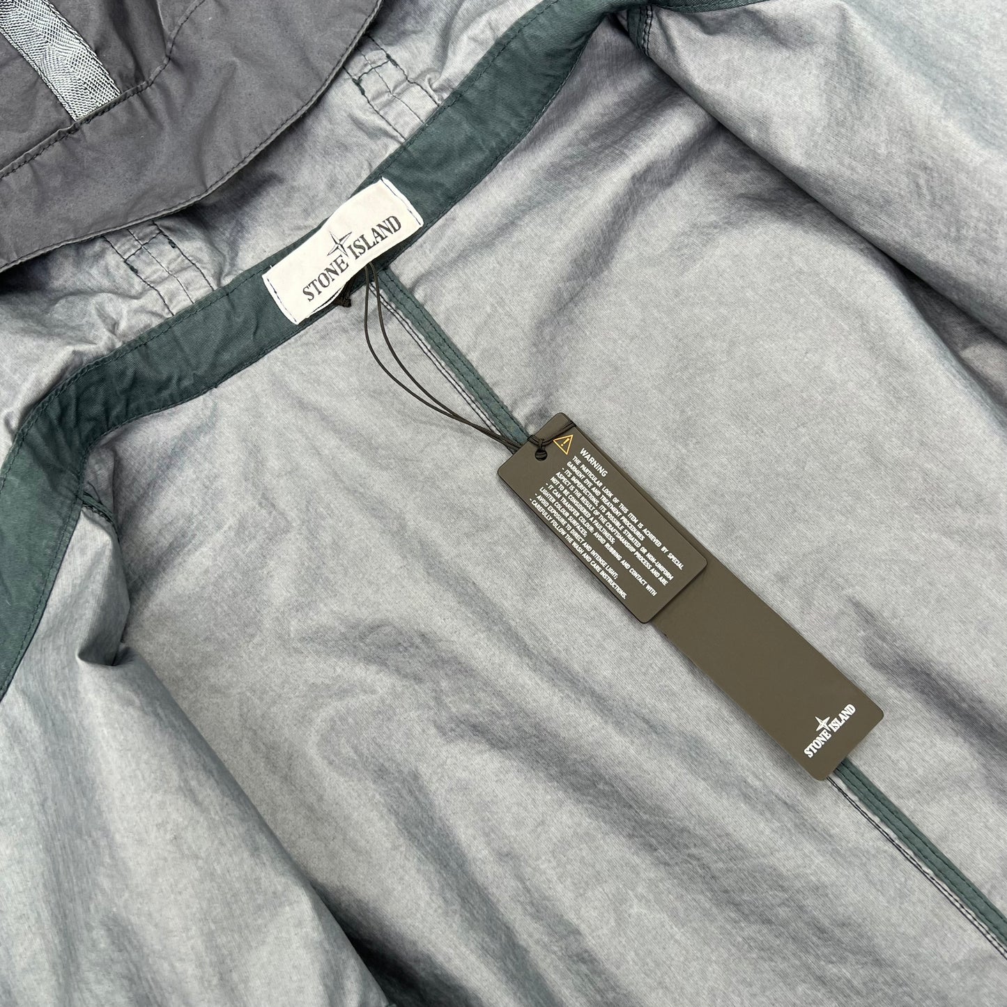 Stone Island Aggressive Gommato Jacket In Grey