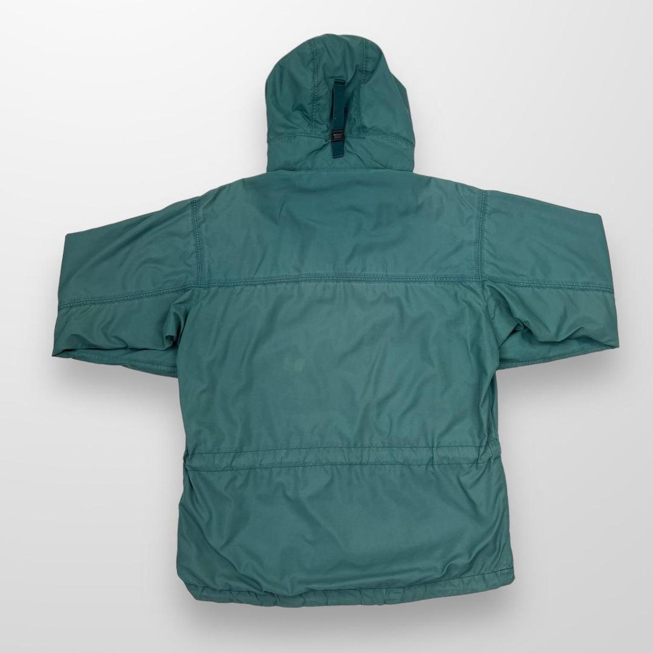 Vintage Patagonia Skanorak Jacket 1/2 Zip In Green & Blue