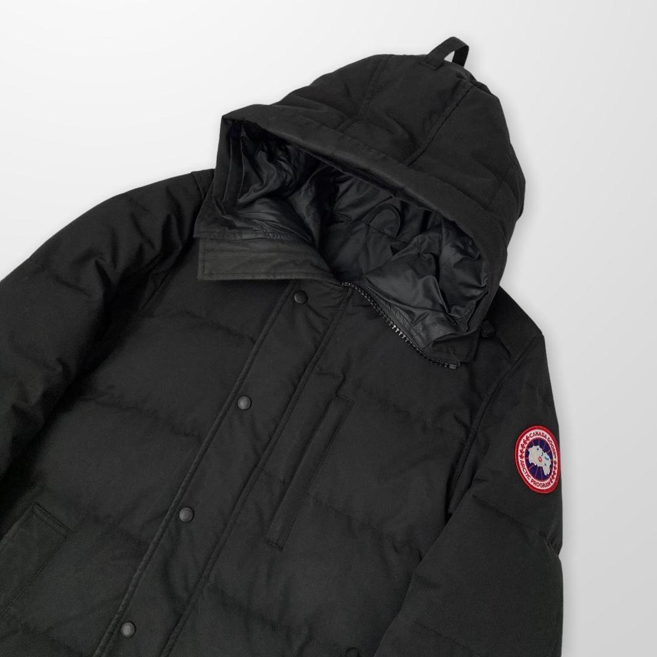 Canada Goose Carson Parka Jacket In Black