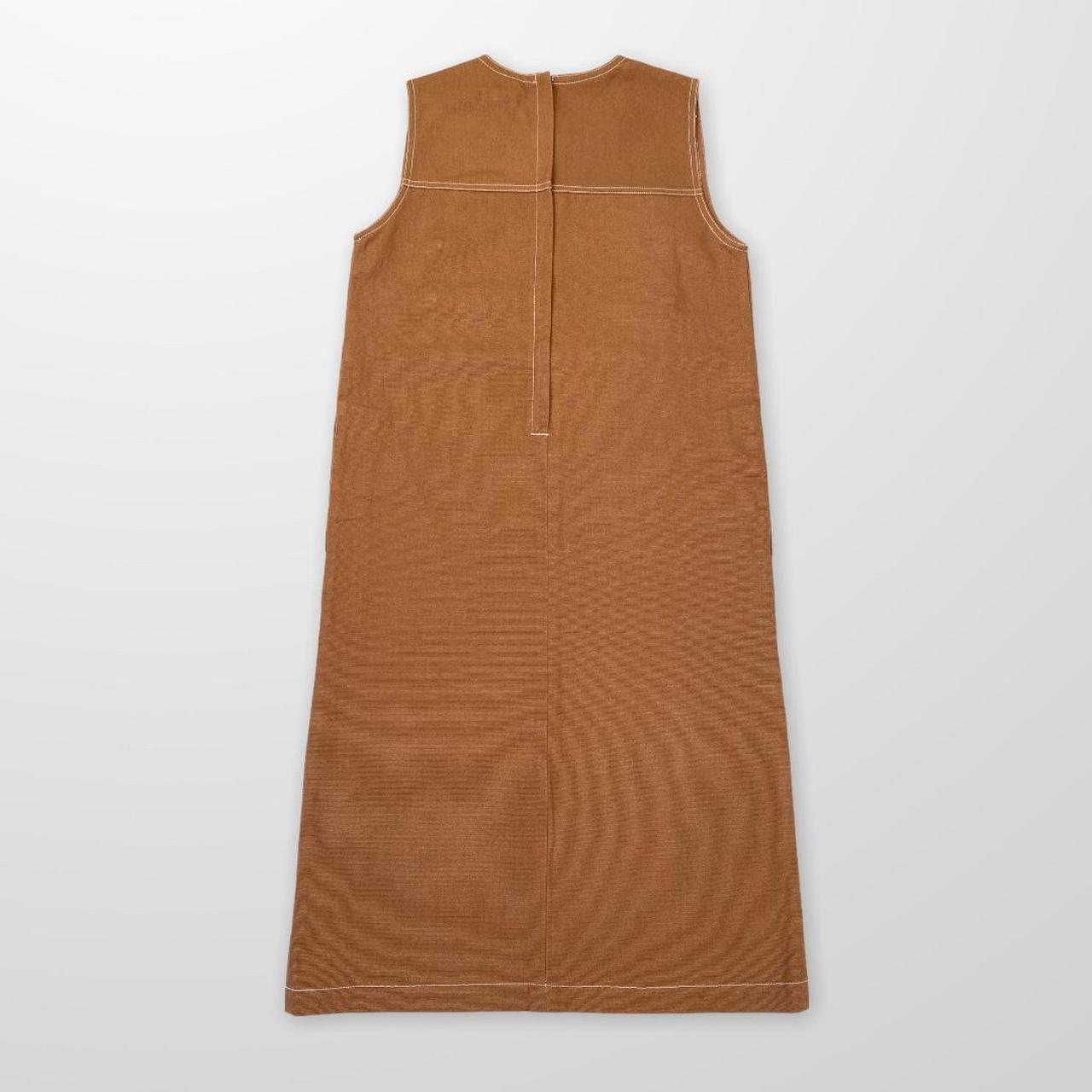 Stussy Stasy Dress In Tan Colourway