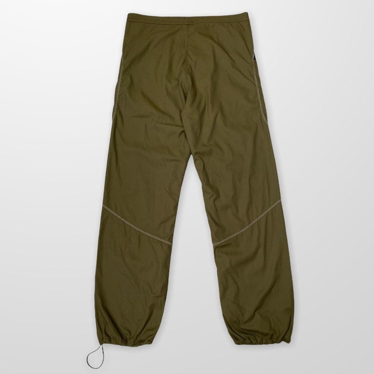 Affix New Utility Technical Pants In Khaki Green