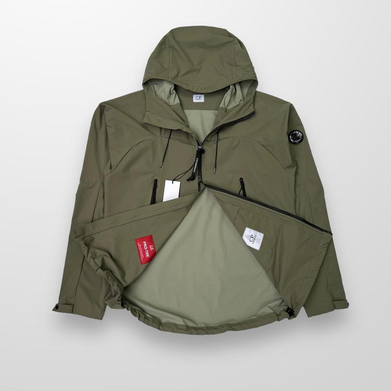 CP Company Pro-Tek Jacket In Bronze Green
