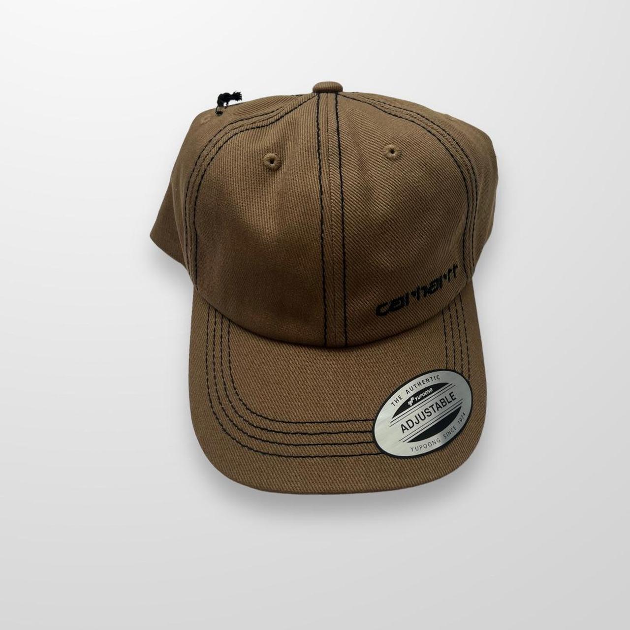 Carhartt WIP Contrast Stitch Cap In Tanami & Black