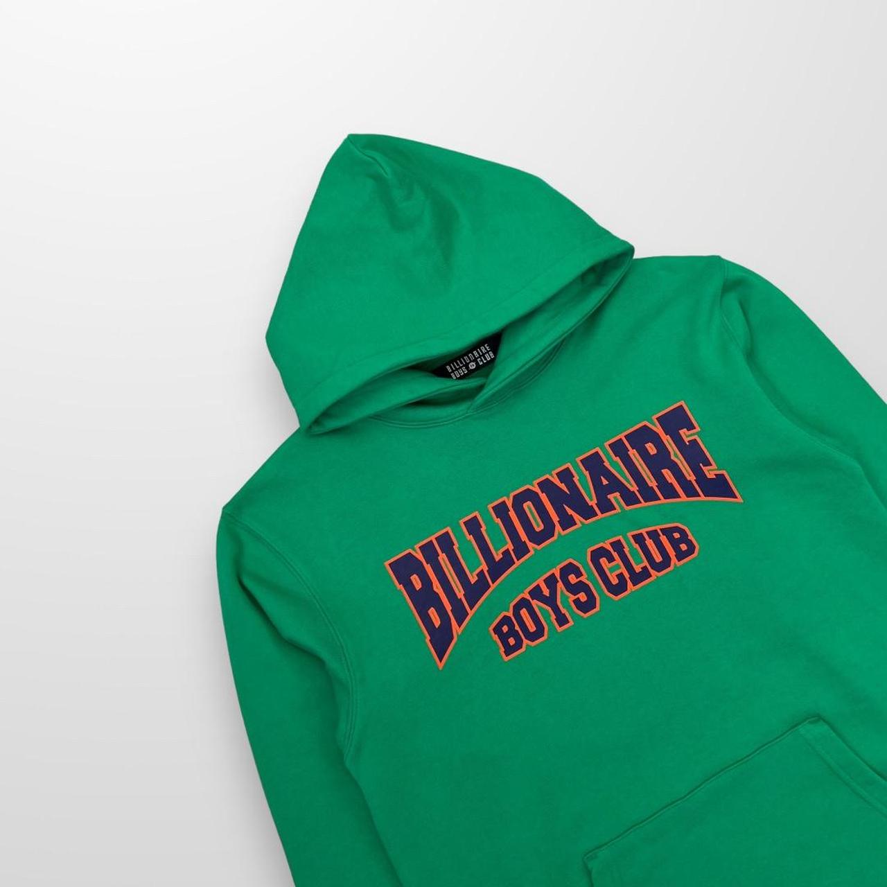 Billionaire Boys Club Varsity Popover Hoodie In Green