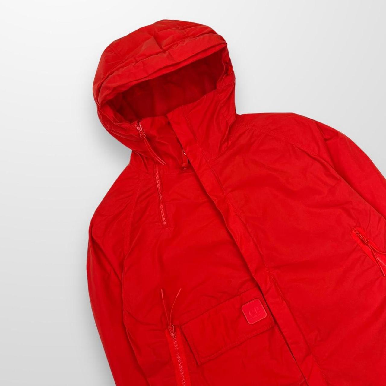 CP Company Metropolis Jacket In Fiery Red