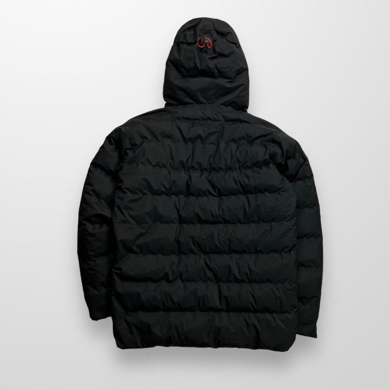 Rab Resolution Windproof Hydrophobic 800FP Goose Down Jacket In Black & Red