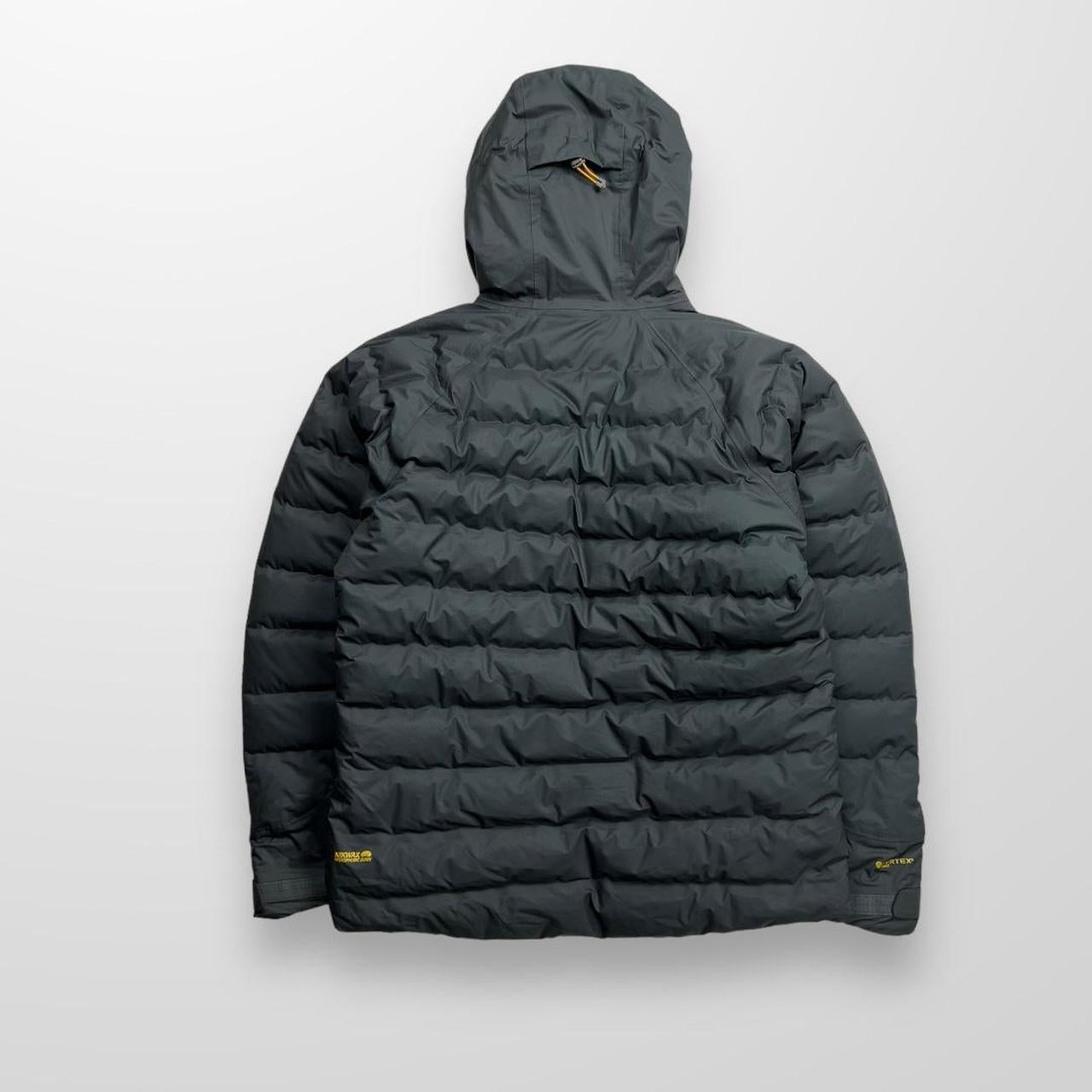 Rab Valiance Pertex Shell Jacket In Grey & Yellow