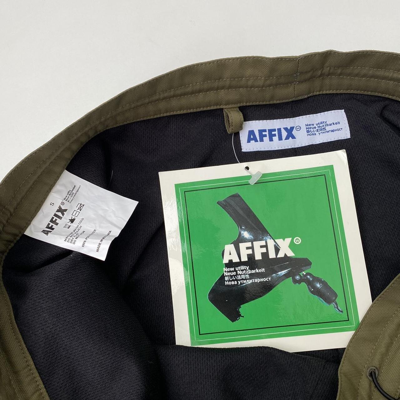 Affix New Utility Technical Pants In Khaki Green
