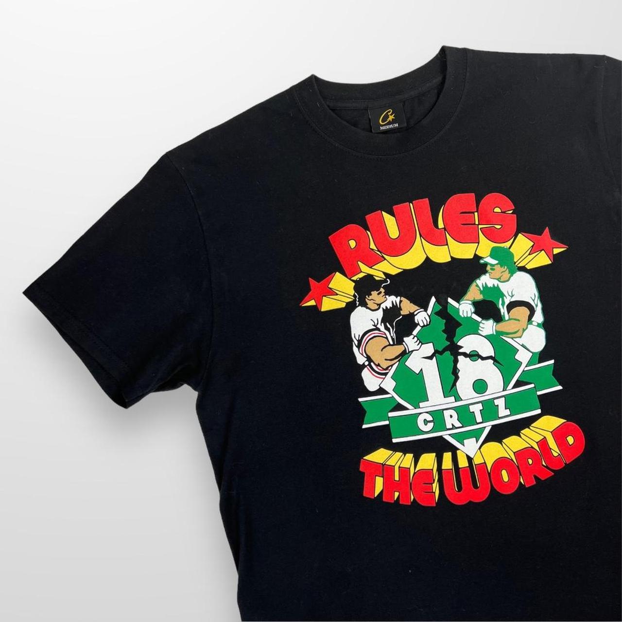 Corteiz RTW Baseball T-Shirt In Black