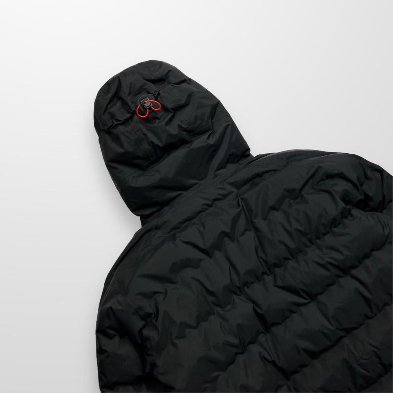Rab Resolution Windproof Hydrophobic 800FP Goose Down Jacket In Black & Red