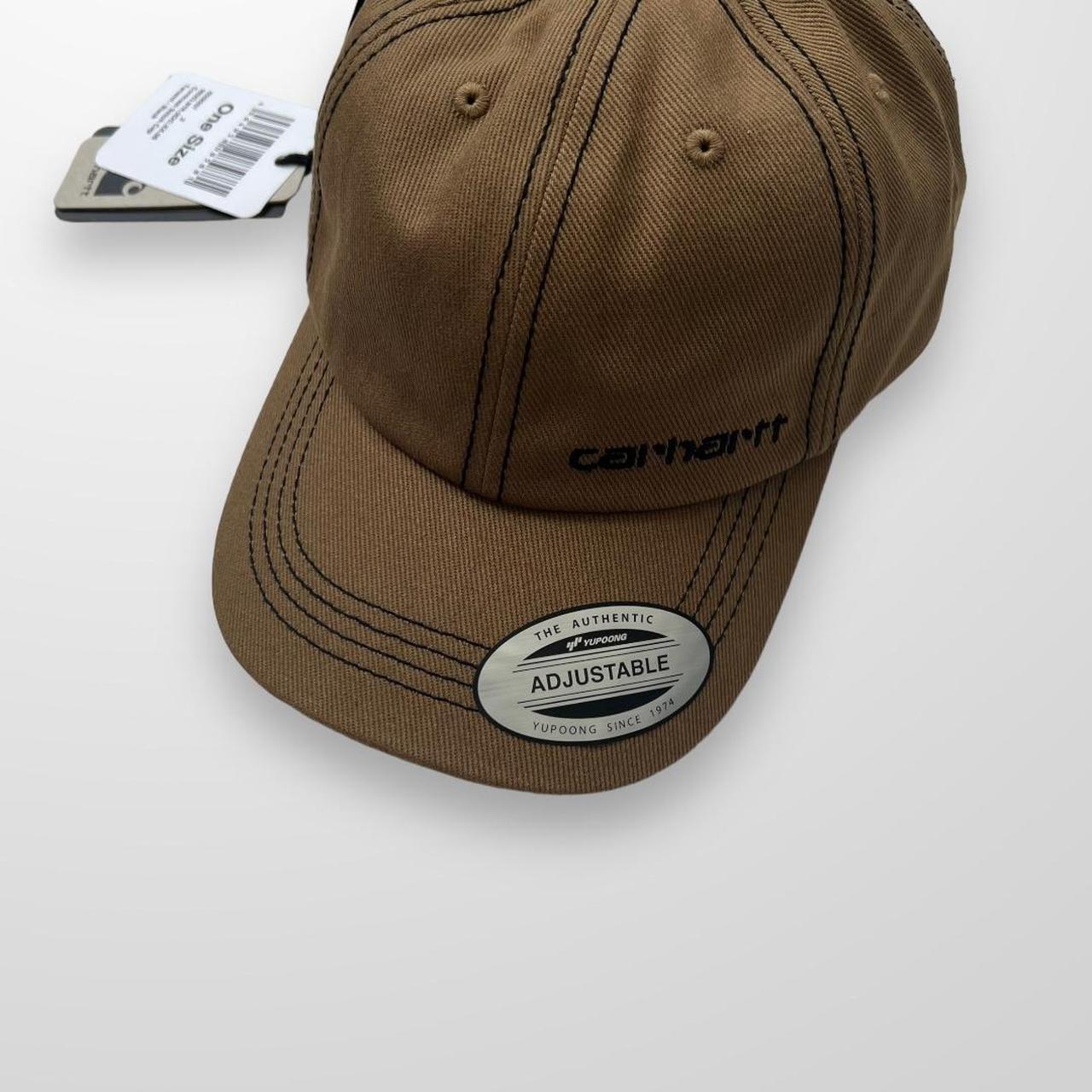 Carhartt WIP Contrast Stitch Cap In Tanami & Black