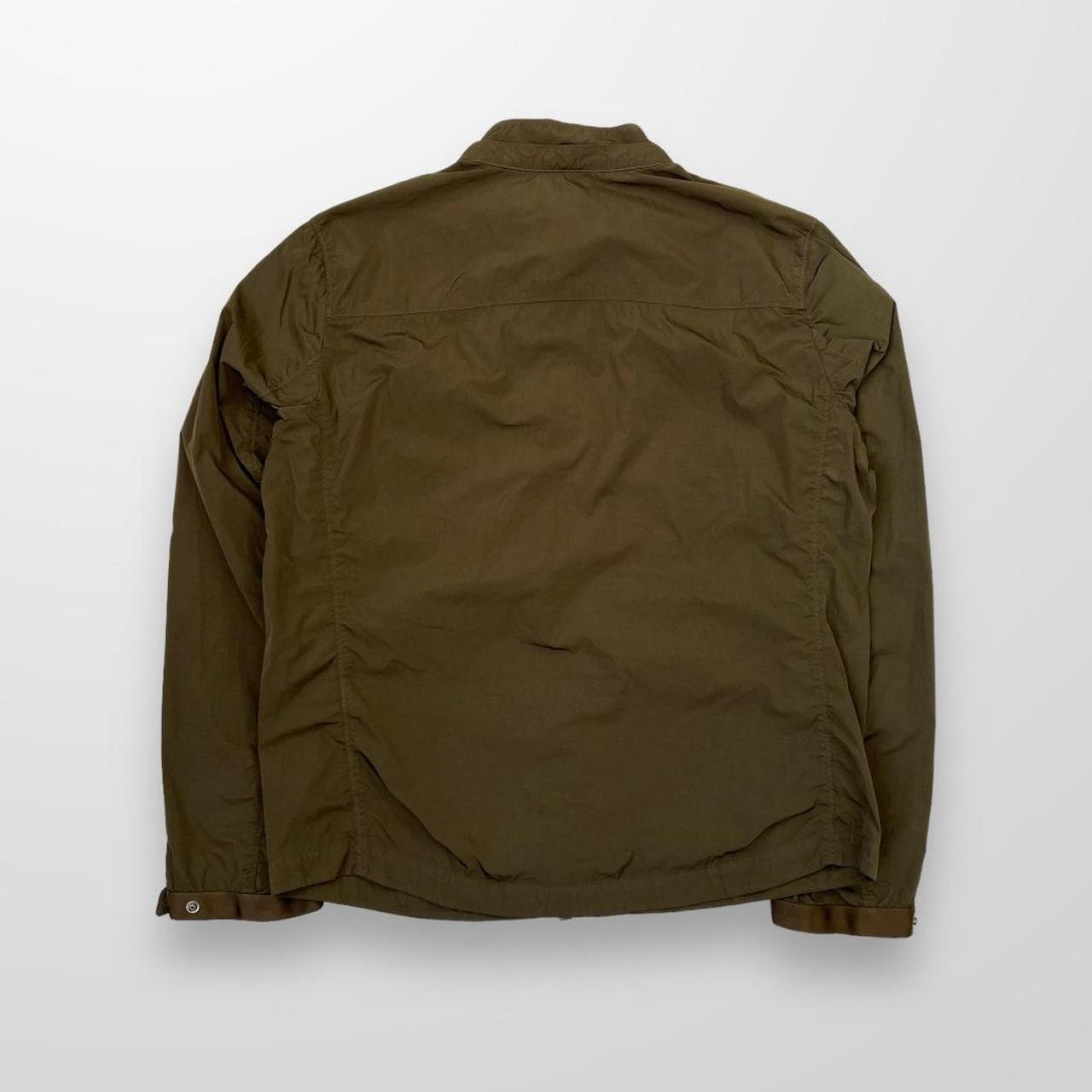 CP Company Chrome-R Goggle Jacket In Ivy Green