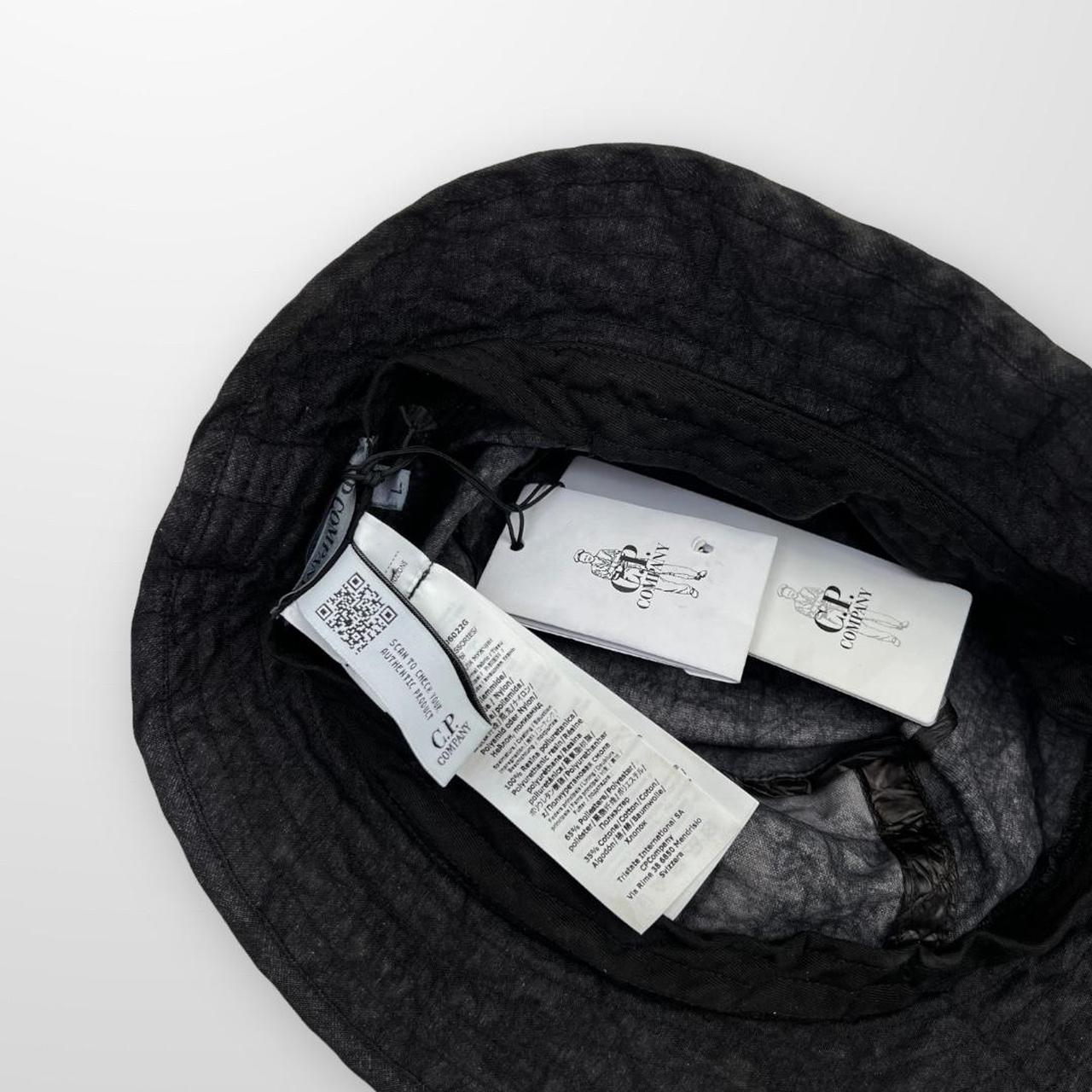 CP Company Co-Ted Metropolis Patch Bucket Hat With Detachable Logo & Stash Pocket