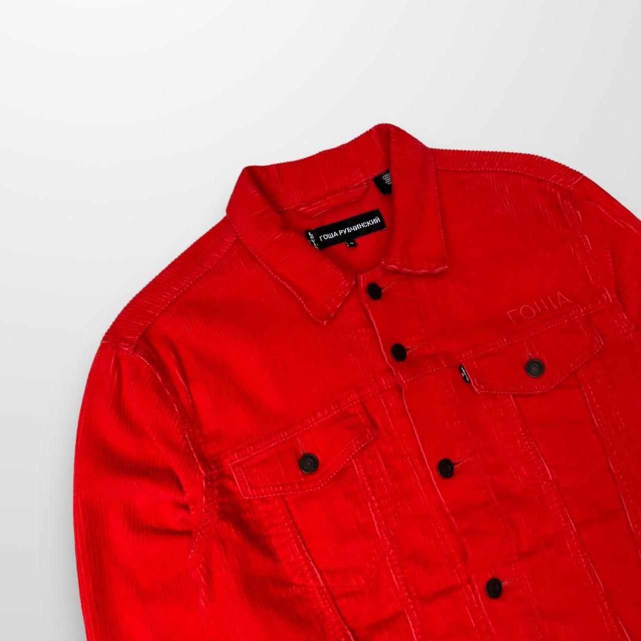 Gosha Rubchinskiy x Levi's Corduroy Trucker Jacket Red