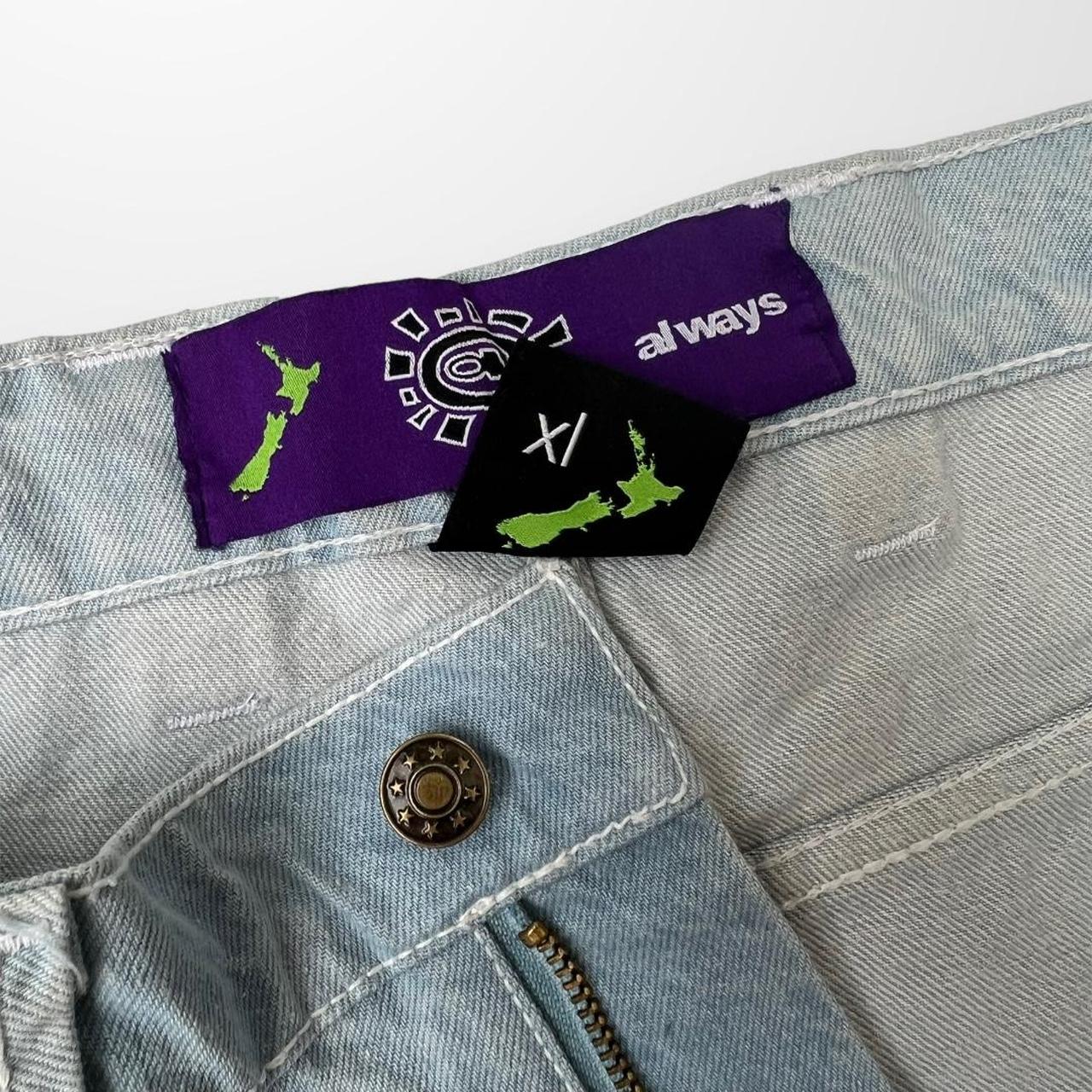 ADWYSD Heavy Duty Denim Light Blue Jeans
