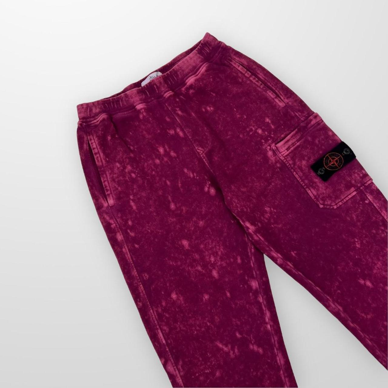 Stone Island Purple Camo OVD Tracksuit Bottoms A/W 2021