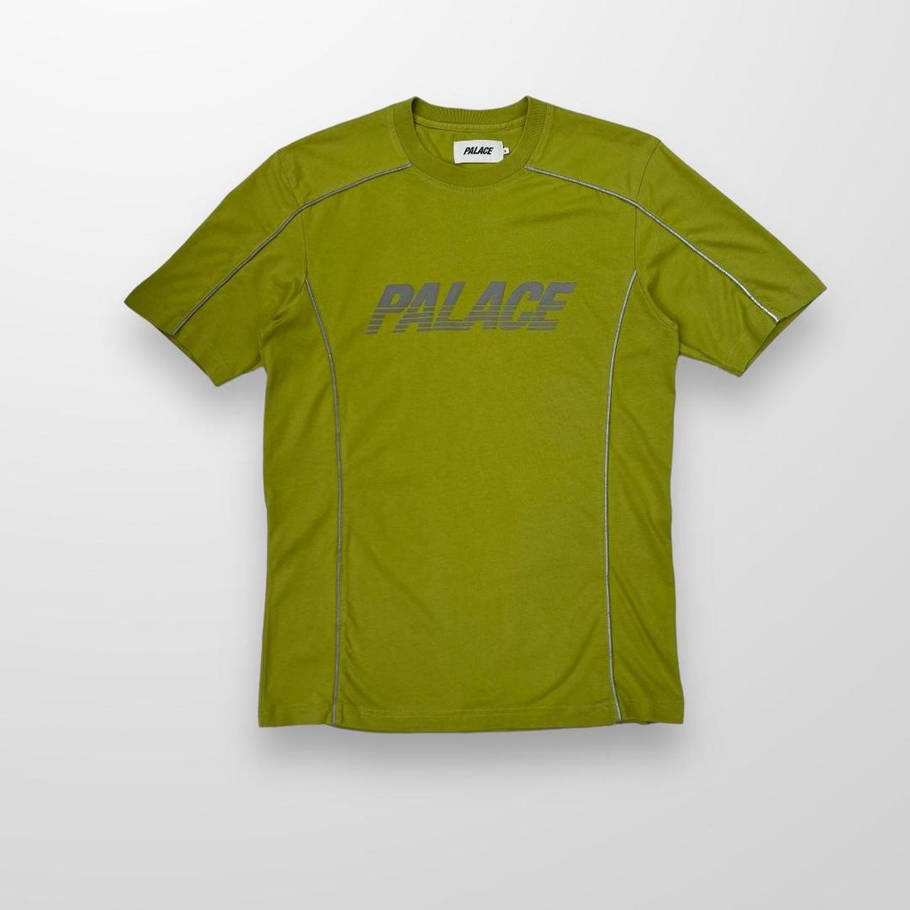 Palace Pimped T-Shirt In Green & 3m Reflective Piping