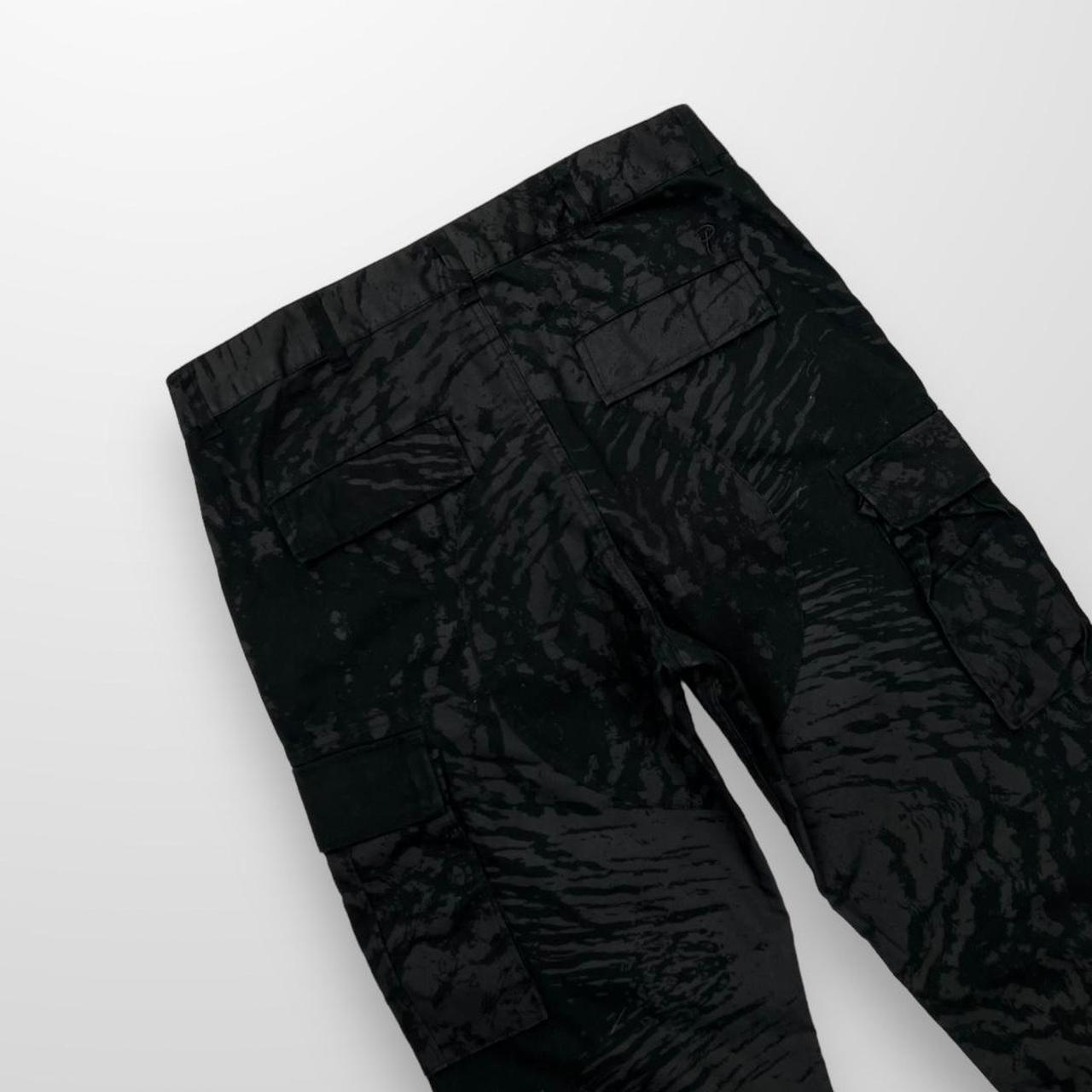 Patta Water Camo Cargo Bottoms In Blue & Red
