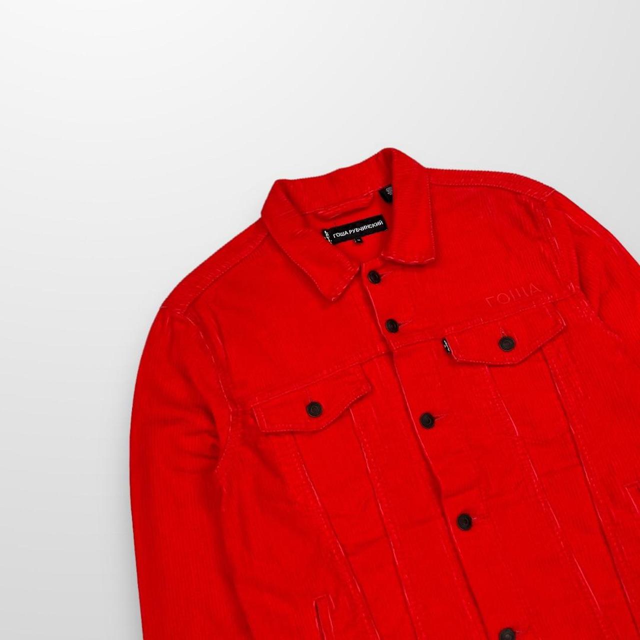 Gosha Rubchinskiy x Levi's Corduroy Trucker Jacket Red