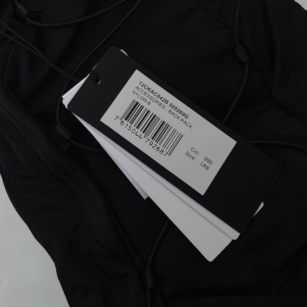 CP Company Nylon B Crossbody Backpack Lens Bag In Black