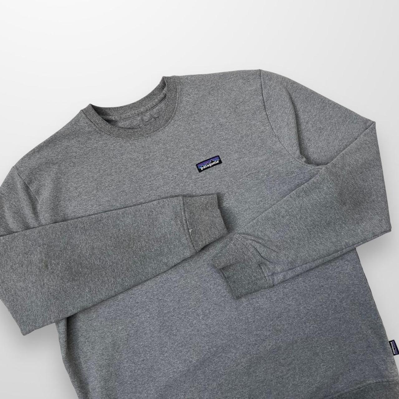 Patagonia Regenerative Organic Crewneck Sweatshirt In Grey