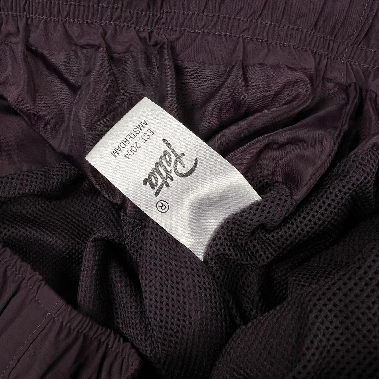 Patta Shell Tracksuit Bottoms In Burgundy