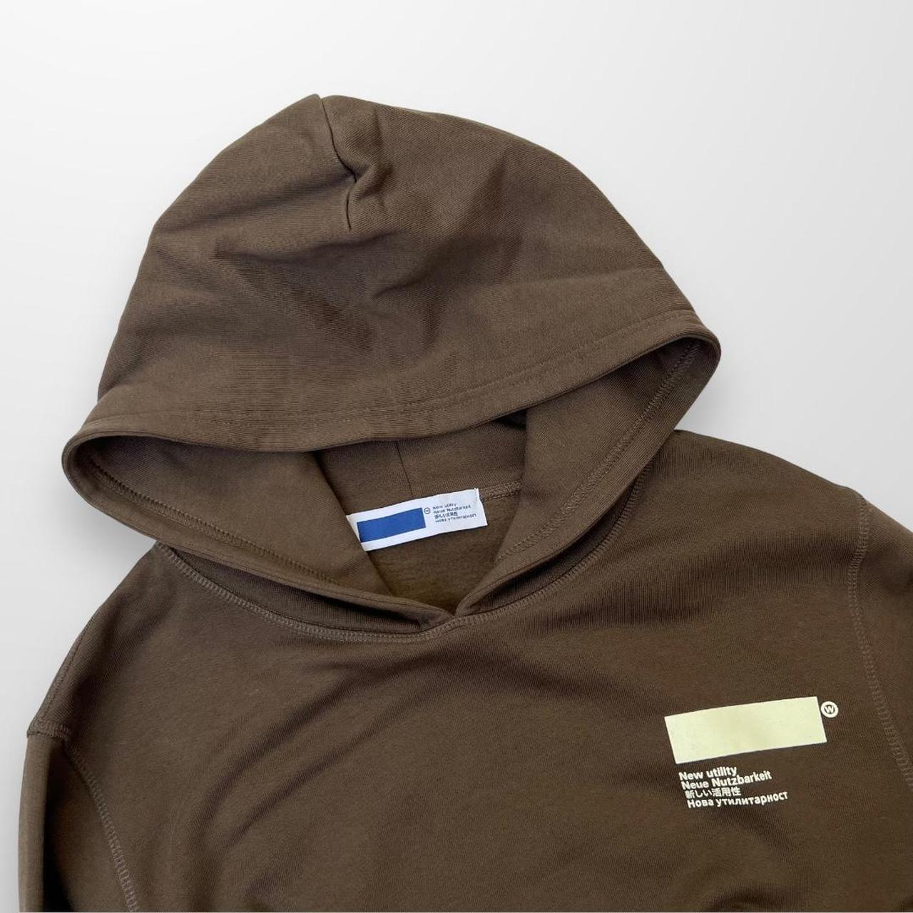 Affix AFFXWRKS Standardised Hooded Sweatshirt In Brown