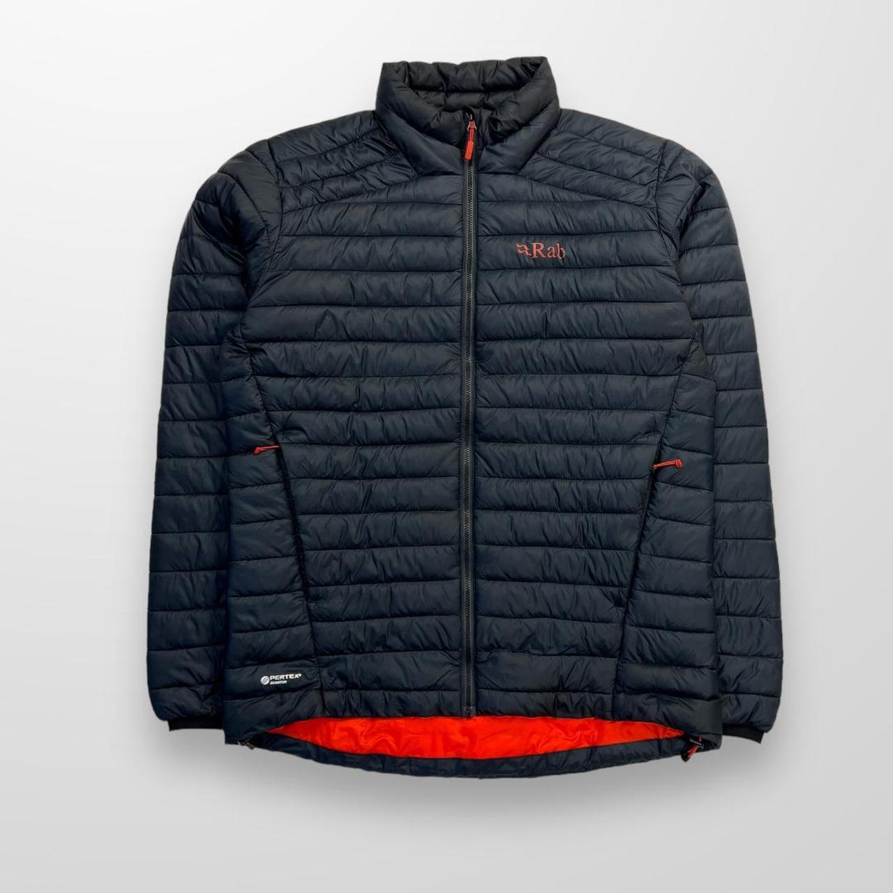 Rab Cirrus Primaloft Jacket In Navy Orange
