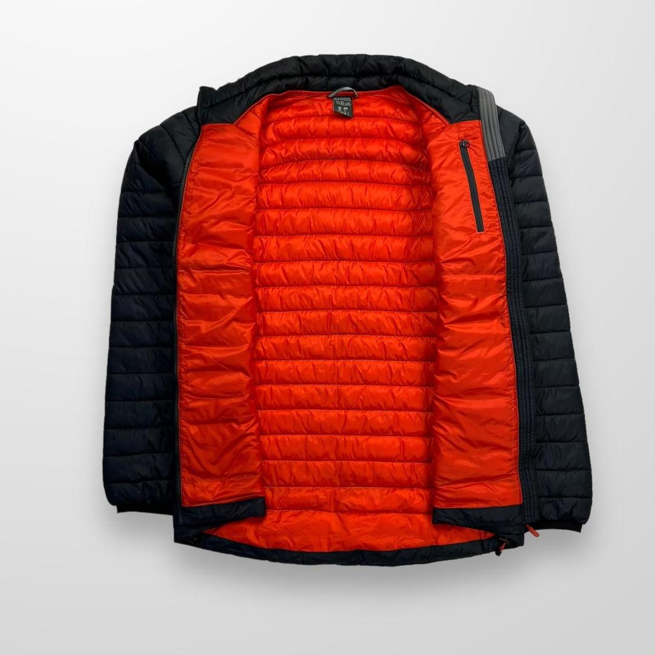 Rab Cirrus Primaloft Jacket In Navy Orange
