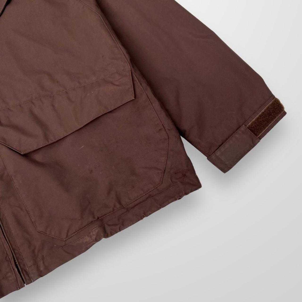 Vintage Burton Analog Snowboarding Jacket In Brown & Cream