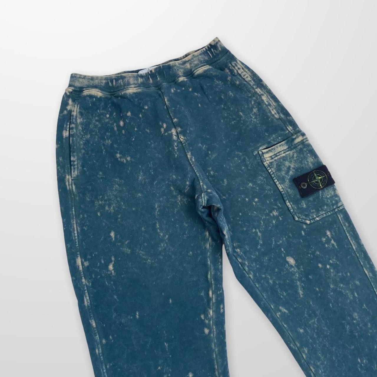 Stone Island Camo OVD Tracksuit Bottoms In Navy