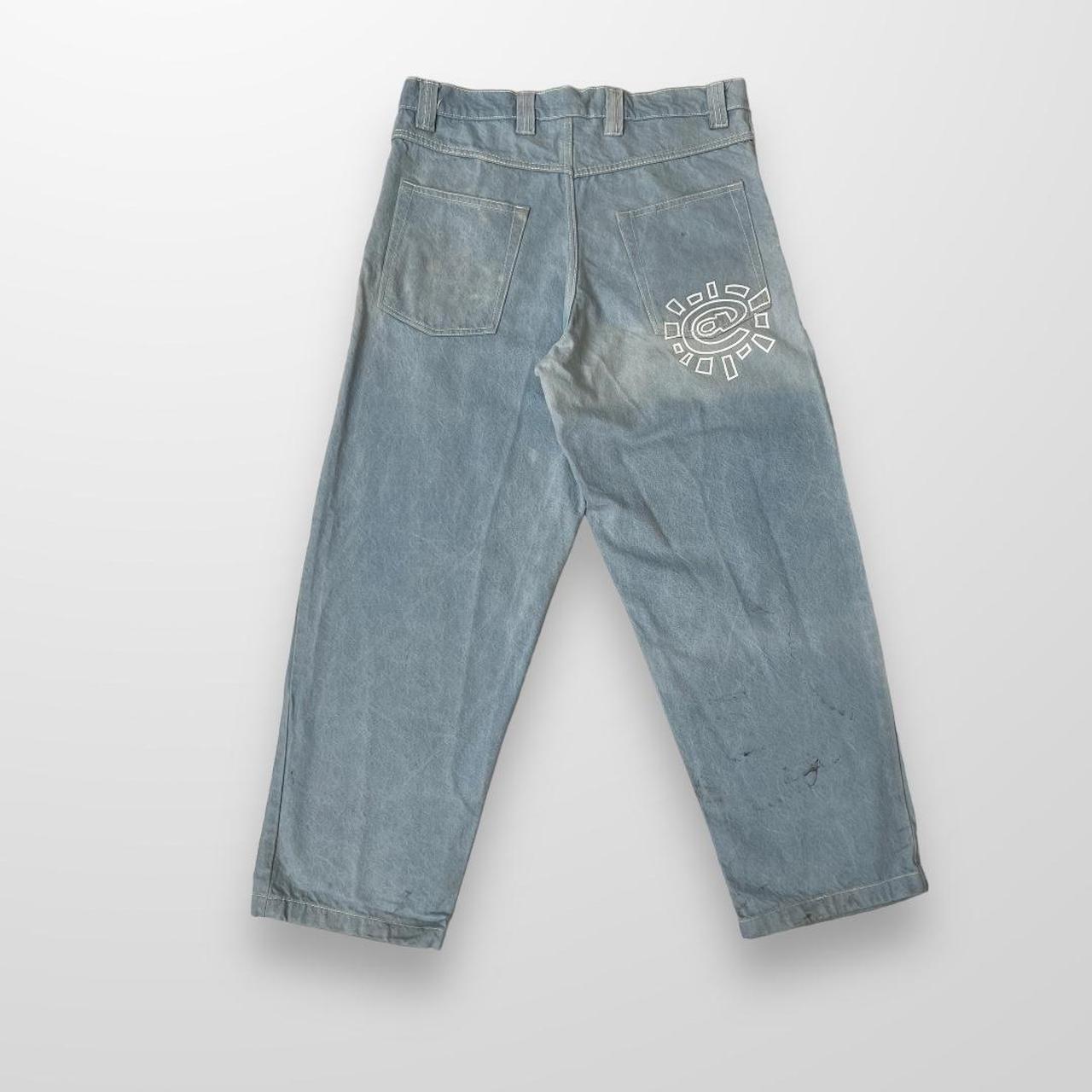 ADWYSD Heavy Duty Denim Light Blue Jeans