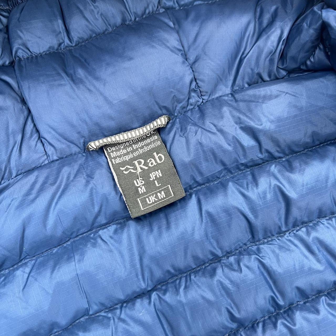 Rab Microlight Alpine Jacket In Two Tone Blue