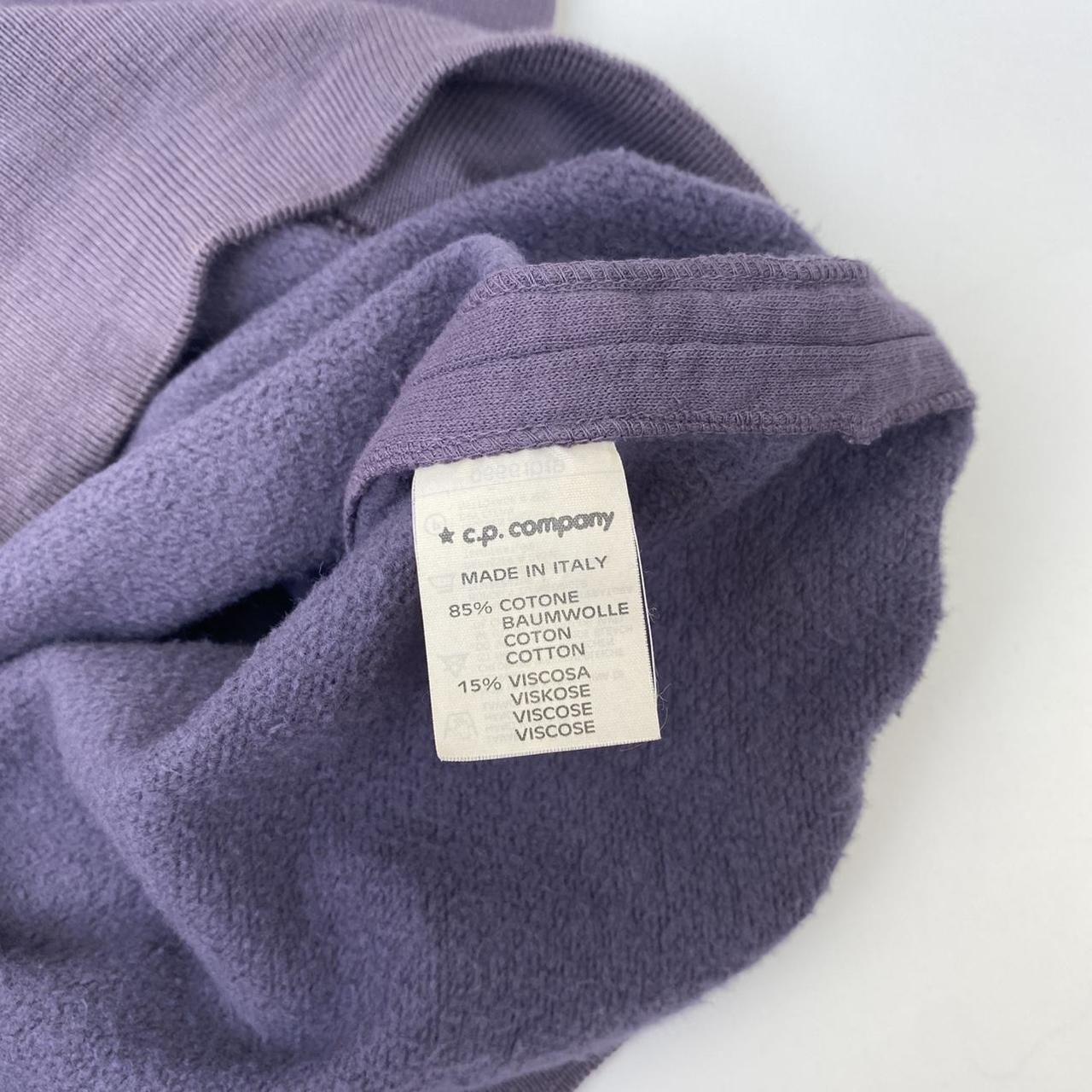 Vintage Stone Island Stencil Mock Neck Sweatshirt In Purple