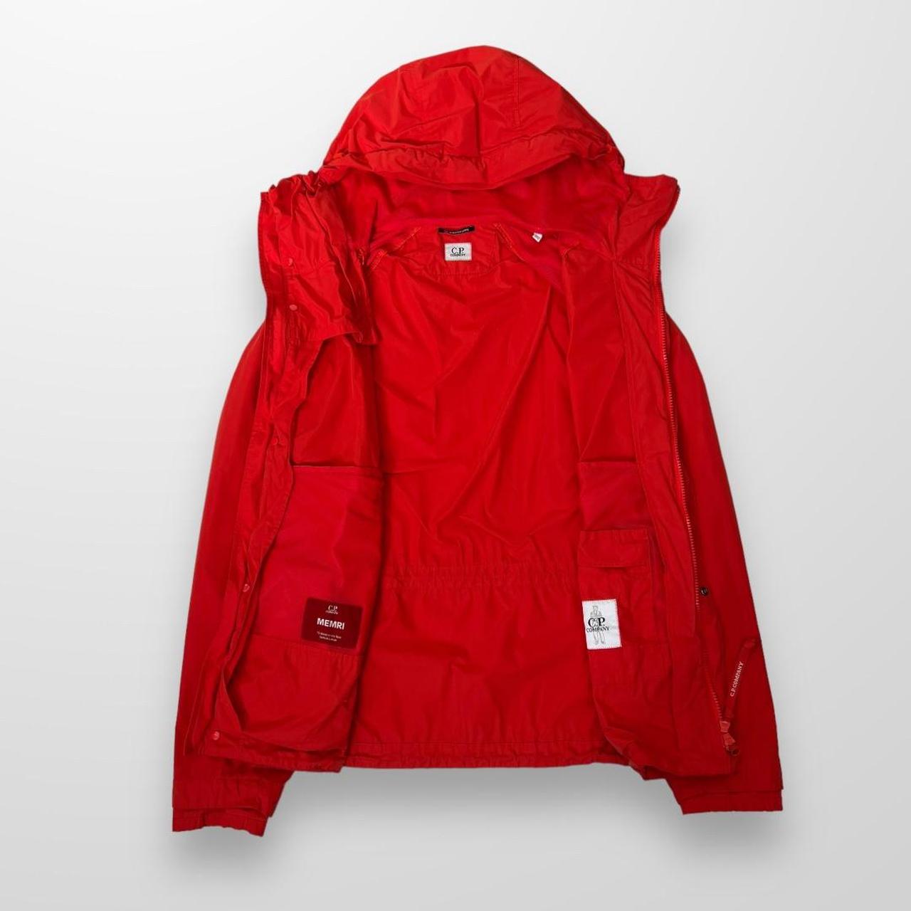 CP Company Metropolis Jacket In Fiery Red