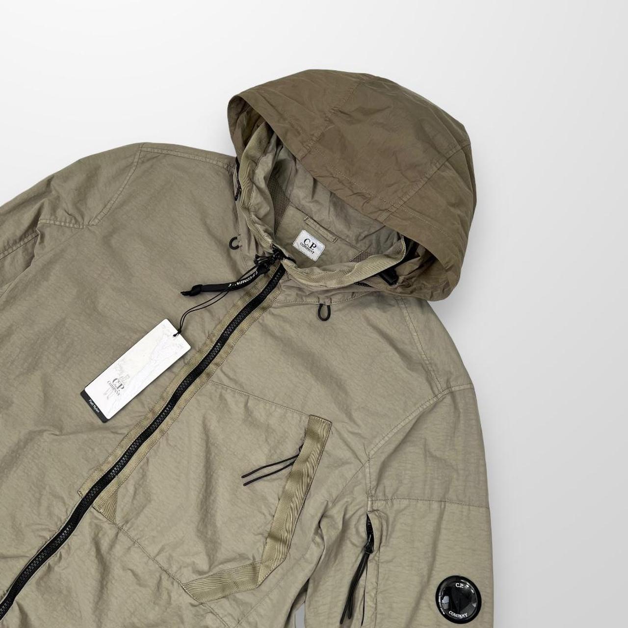 CP Company Flatt Nylon Medium Jacket In Seneca Rock